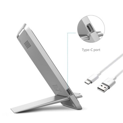 2019 wireless charging fast wireless stand charger with phone holder