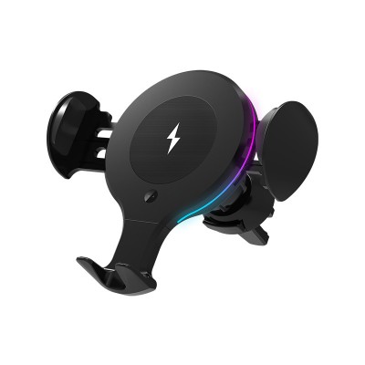 Automatic Clamping Qi Wireless Car Charger Mount 10W Fast Charging Phone Holder Smart Sensor Charger for Samsung